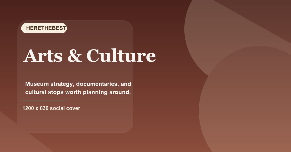 How to Plan a Museum Day Without Burnout: Smarter Cultural Itineraries in 2026 featured image